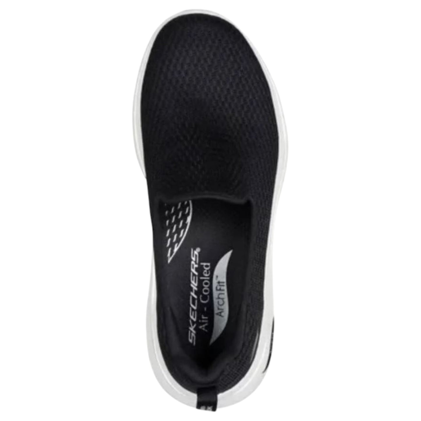 Womens Skechers Go Walk Arch Fit 2.0 - Saida Athletic Shoes Black/White