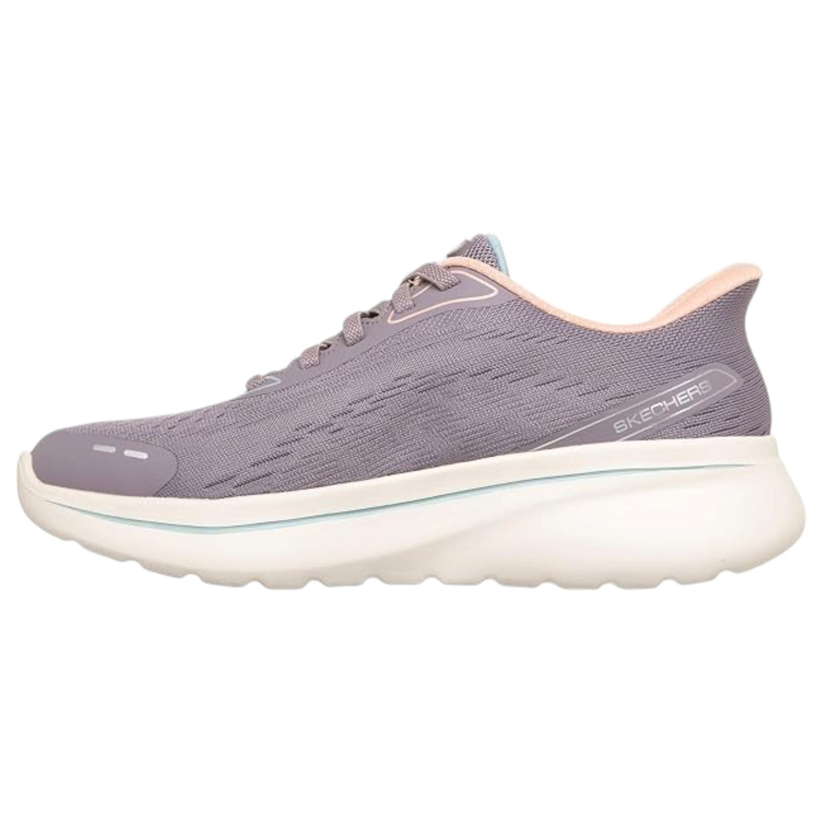 Women Skechers Go Walk Arch Fit N-Joy Shoes Mauve