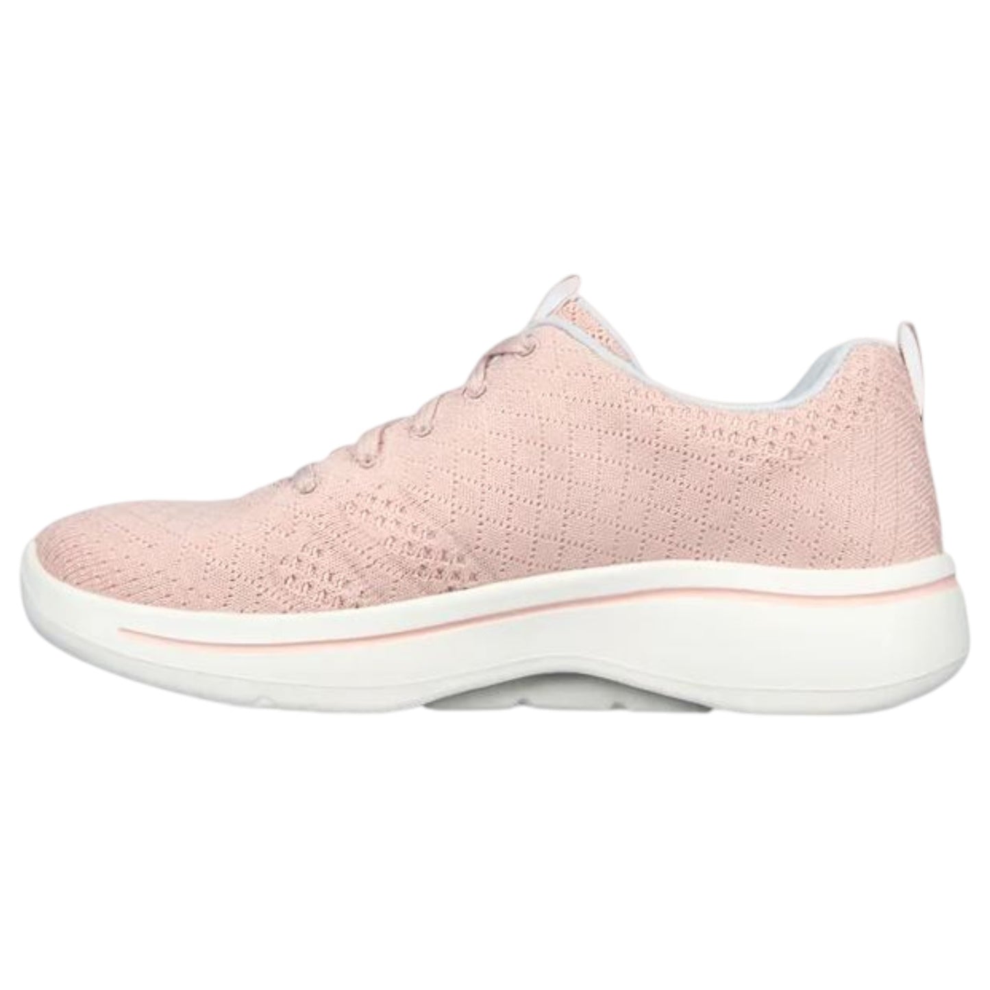 Womens Skechers Go Walk Arch Fit Shoes Pink