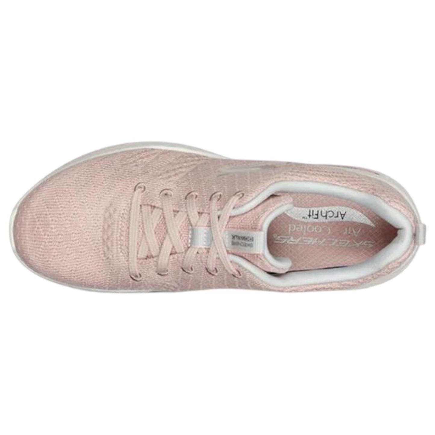 Womens Skechers Go Walk Arch Fit Shoes Pink