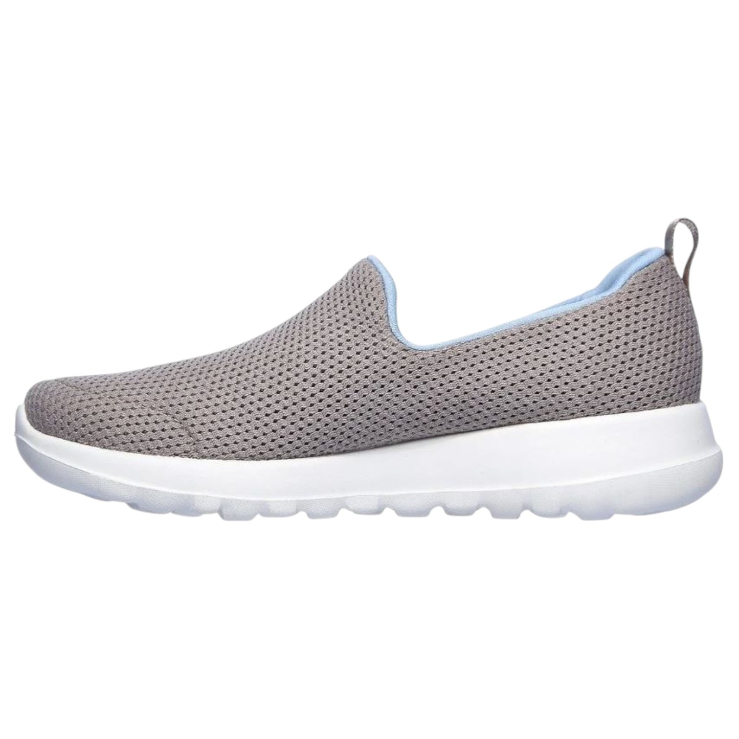 Womens Skechers Go Walk Flex - Striking Look Athletic Shoes Taupe/Blue