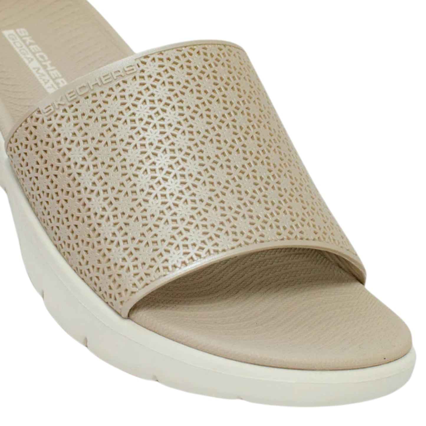 Womens Skechers Go Walk Flex Sandal - Jeanette Athletic Shoes Taupe