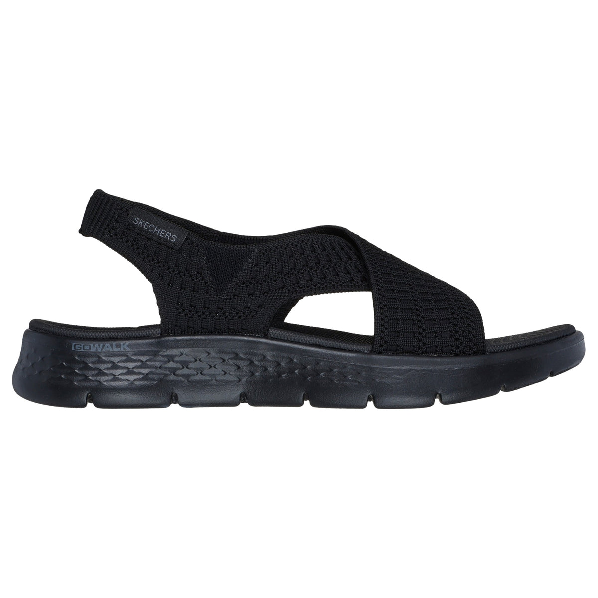 Womens Skechers GO Walk Flex Sandal Black
