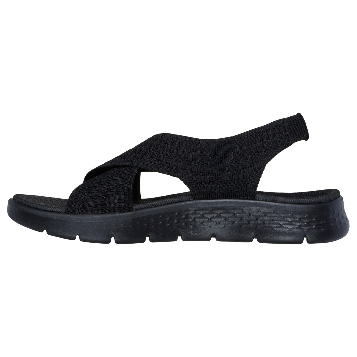 Womens Skechers GO Walk Flex Sandal Black