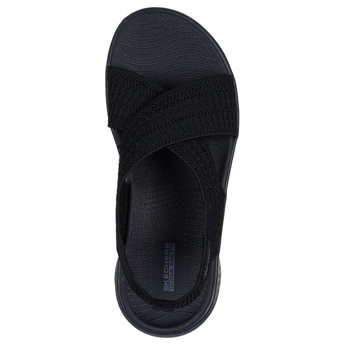 Womens Skechers GO Walk Flex Sandal Black