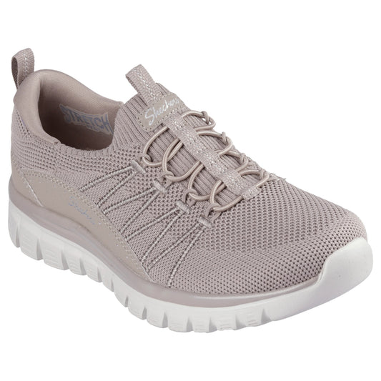 Womens Skechers Graceful - Picture Perfect Athletic Shoes Taupe