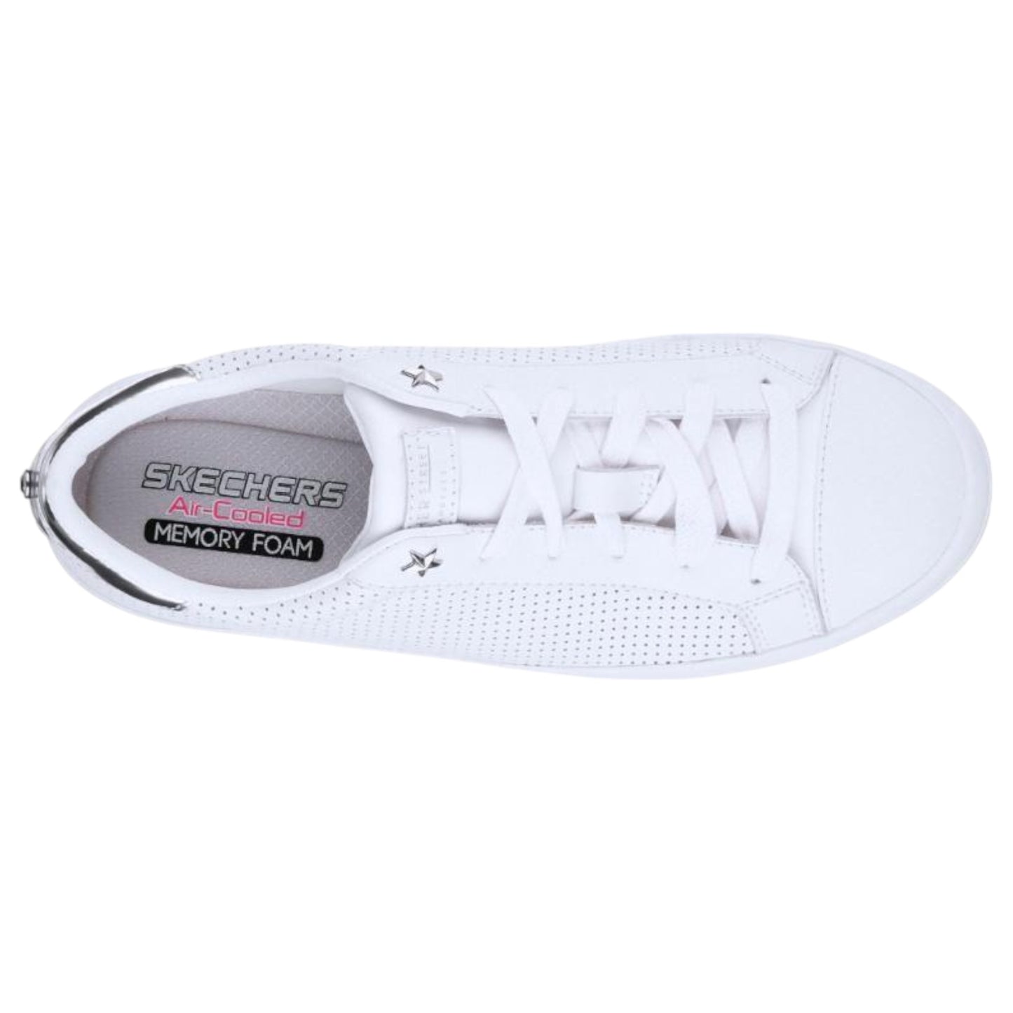 Womens Skechers Hi-Lites - Perf-Ect Shoes White