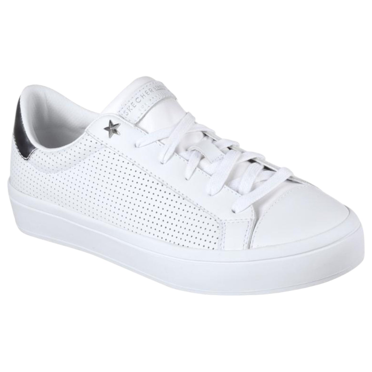 Womens Skechers Hi-Lites - Perf-Ect Shoes White