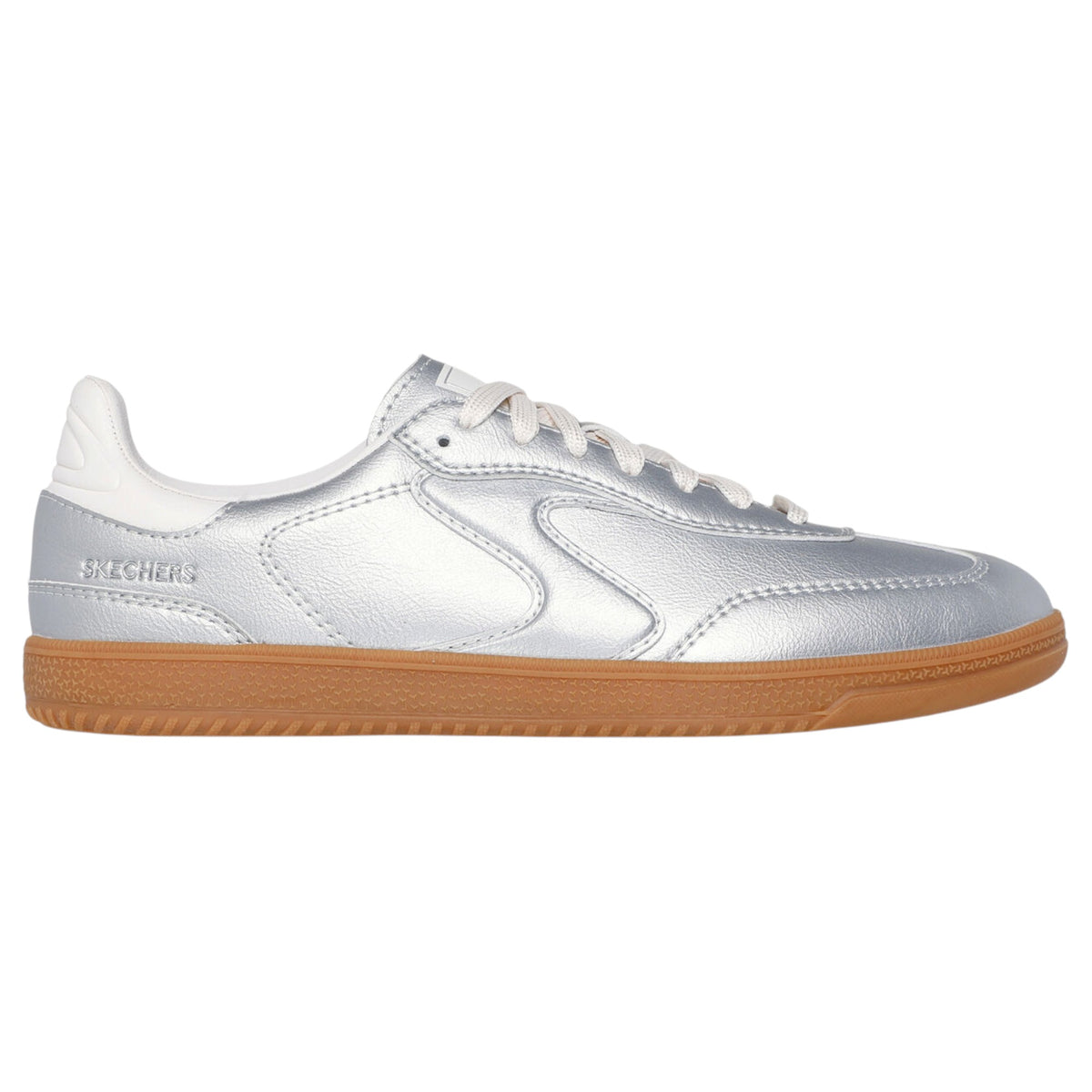 Women Skechers Hotshot-Perfectly Polished Shoes Silver
