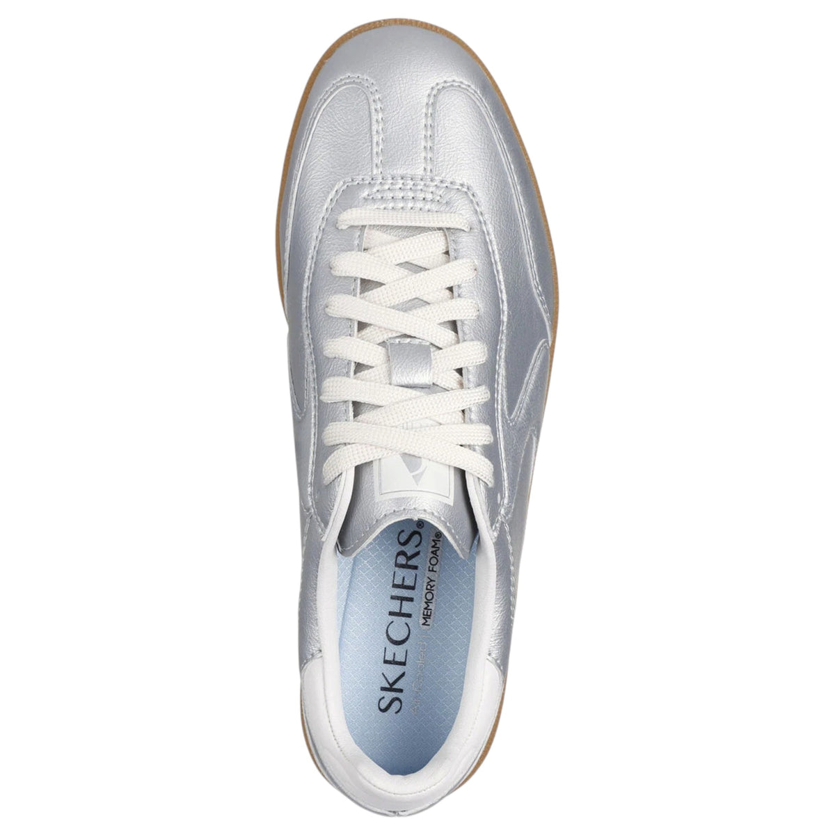 Women Skechers Hotshot-Perfectly Polished Shoes Silver
