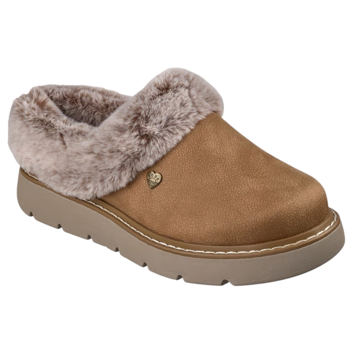 Womens Skechers Keepsakes Lite Slippers Chestnut
