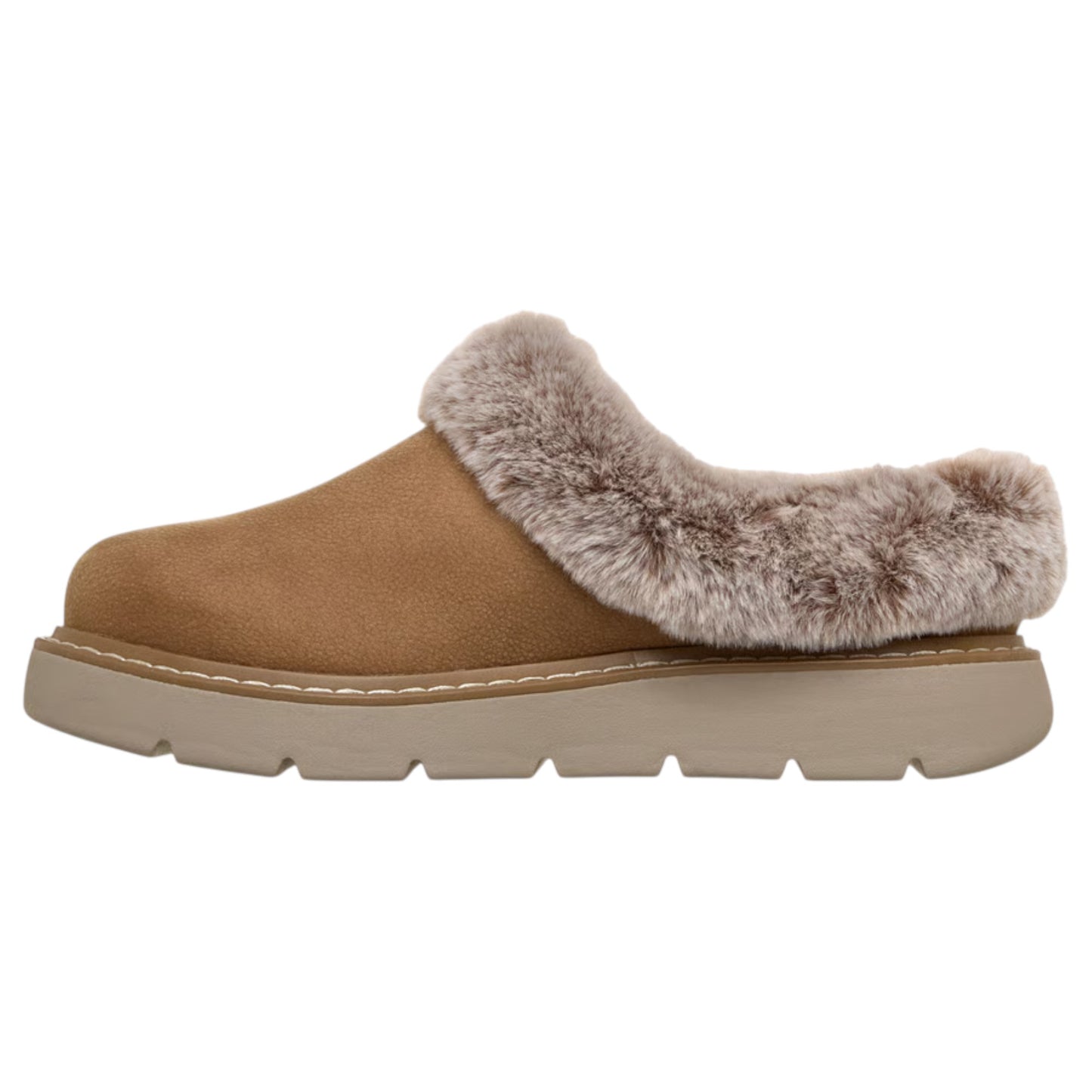 Womens Skechers Keepsakes Lite Slippers Chestnut