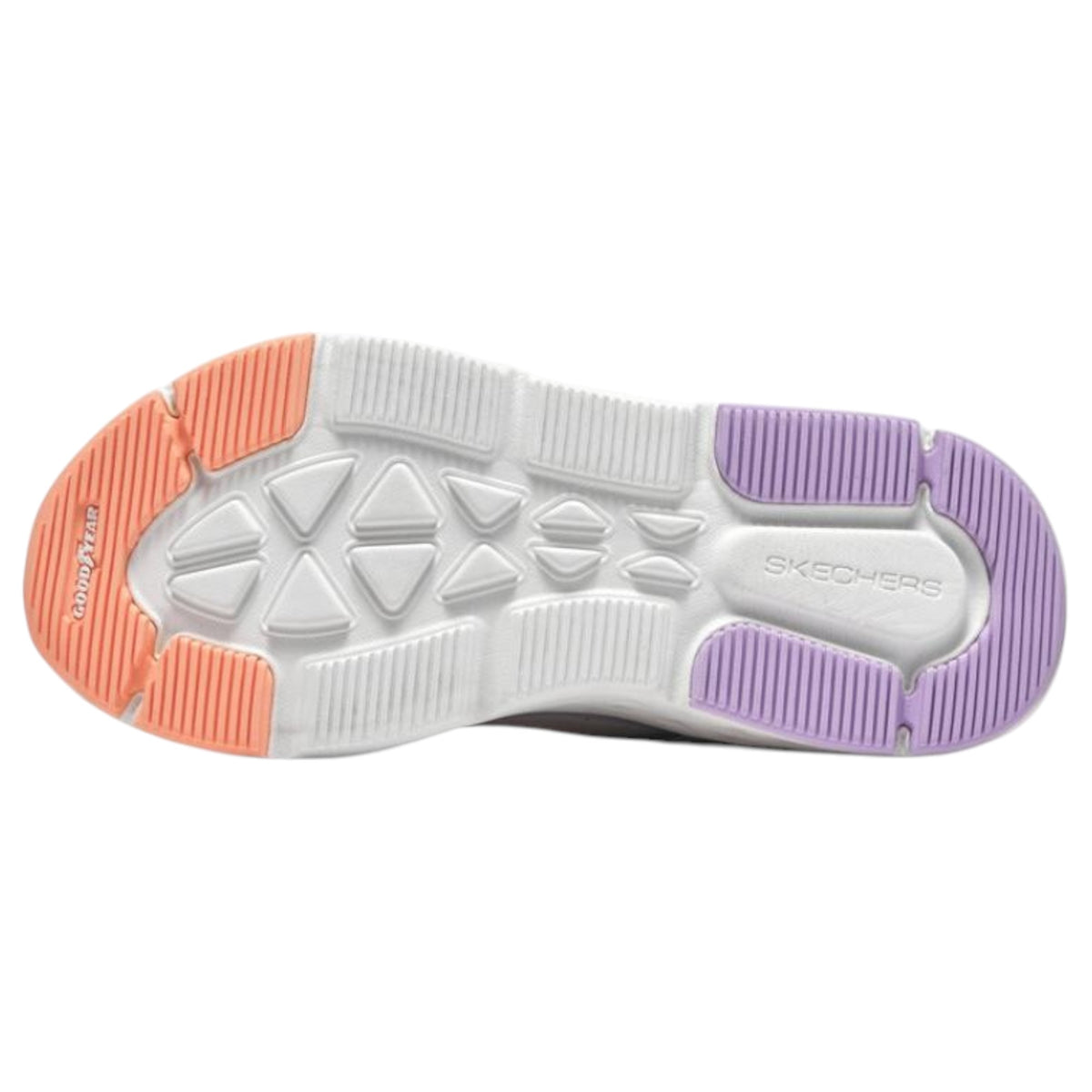 Womens Skechers Max Cushioning Delta White/ Pink Athletic Shoes