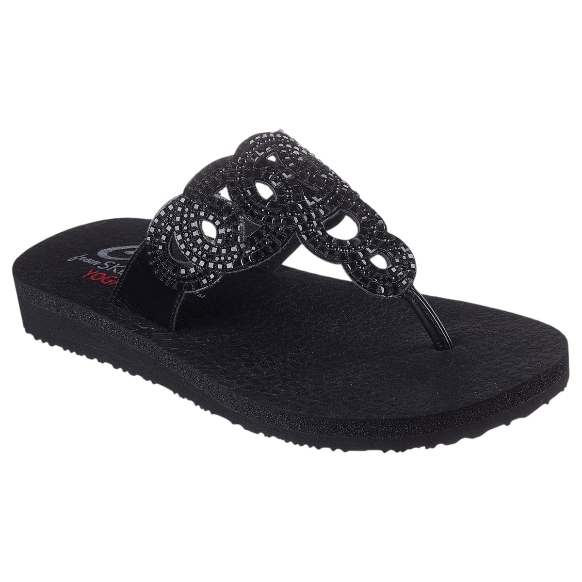Women Skechers Meditation - Limitless Glamour Sandal Black