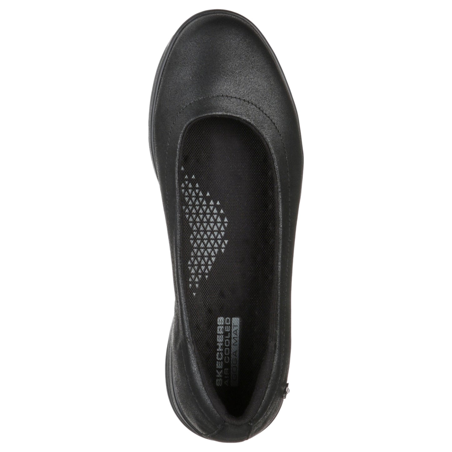 Womens Skechers On-The-Go Dreamy - Nightout Flats Black/Black