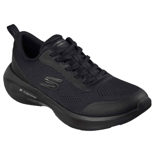 Womens Skechers Plush Foam Athletic Shoes Black