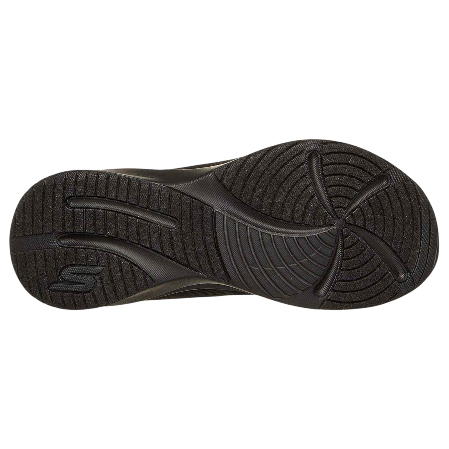 Womens Skechers Plush Foam Athletic Shoes Black