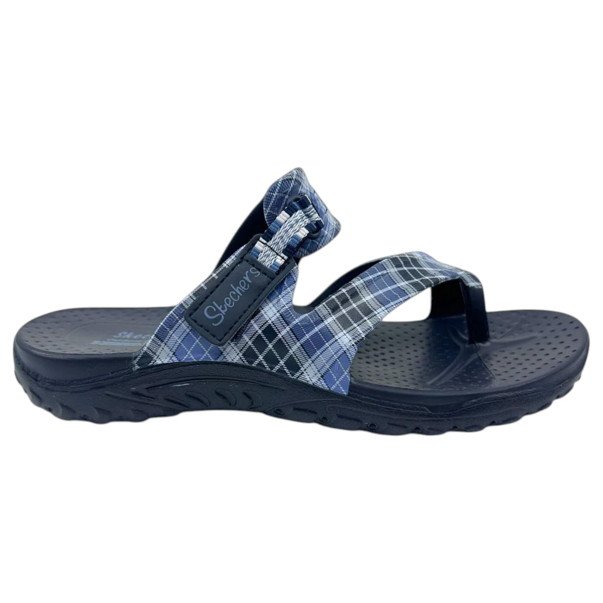 Women Skechers Reggae Sandal Navy/White