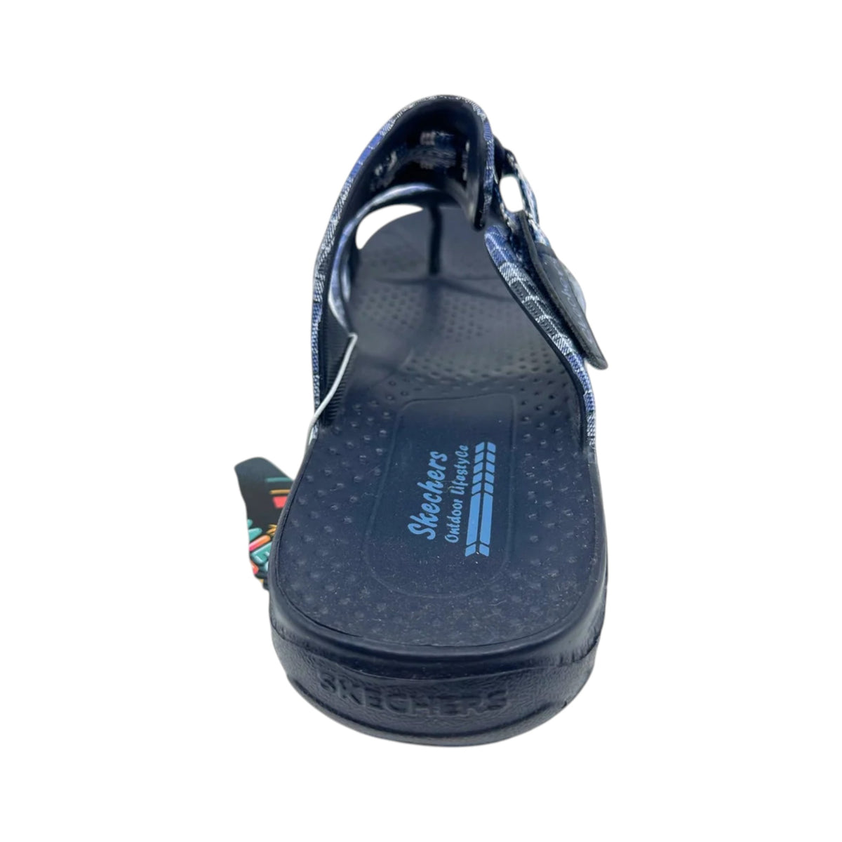 Women Skechers Reggae Sandal Navy/White