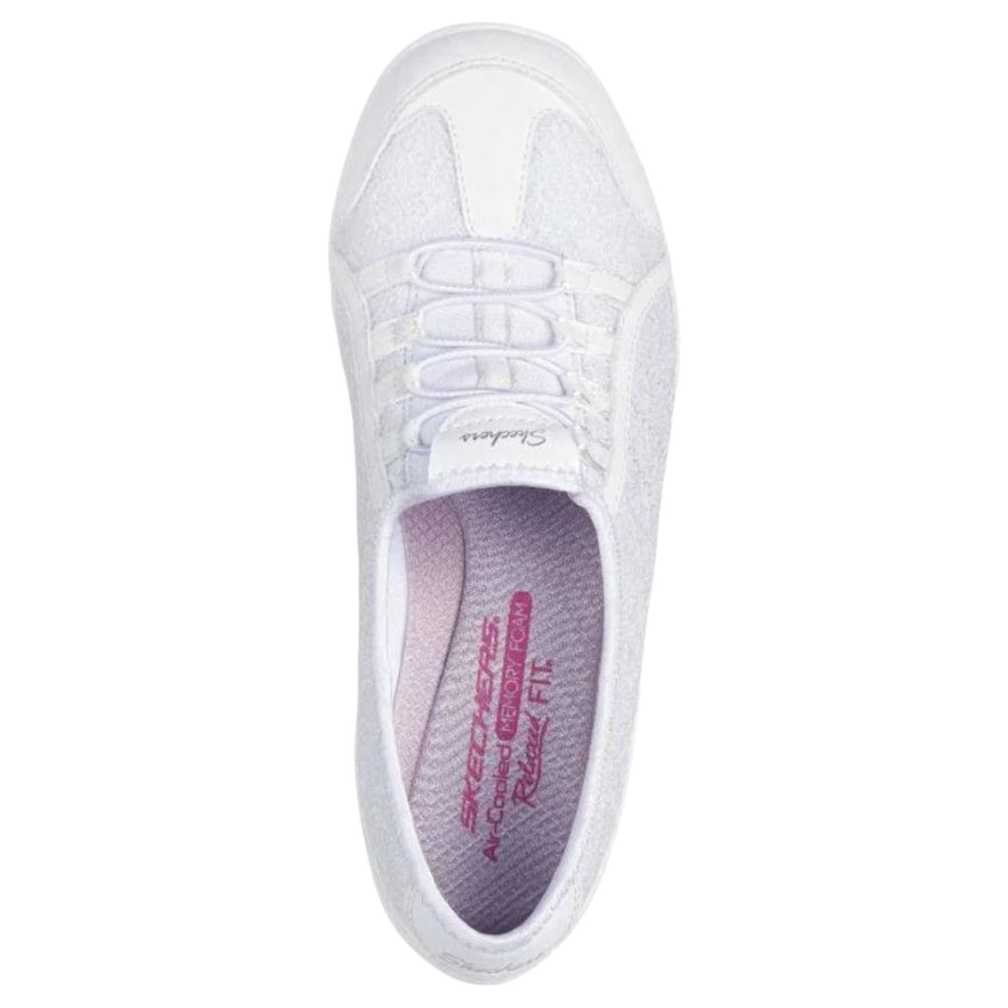 Womens Skechers Relaxed Fit: Breathe - Easy Shoes White