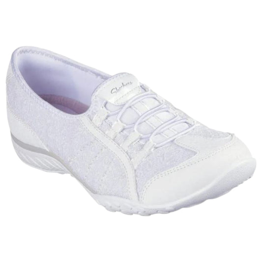 Womens Skechers Relaxed Fit: Breathe - Easy Shoes White