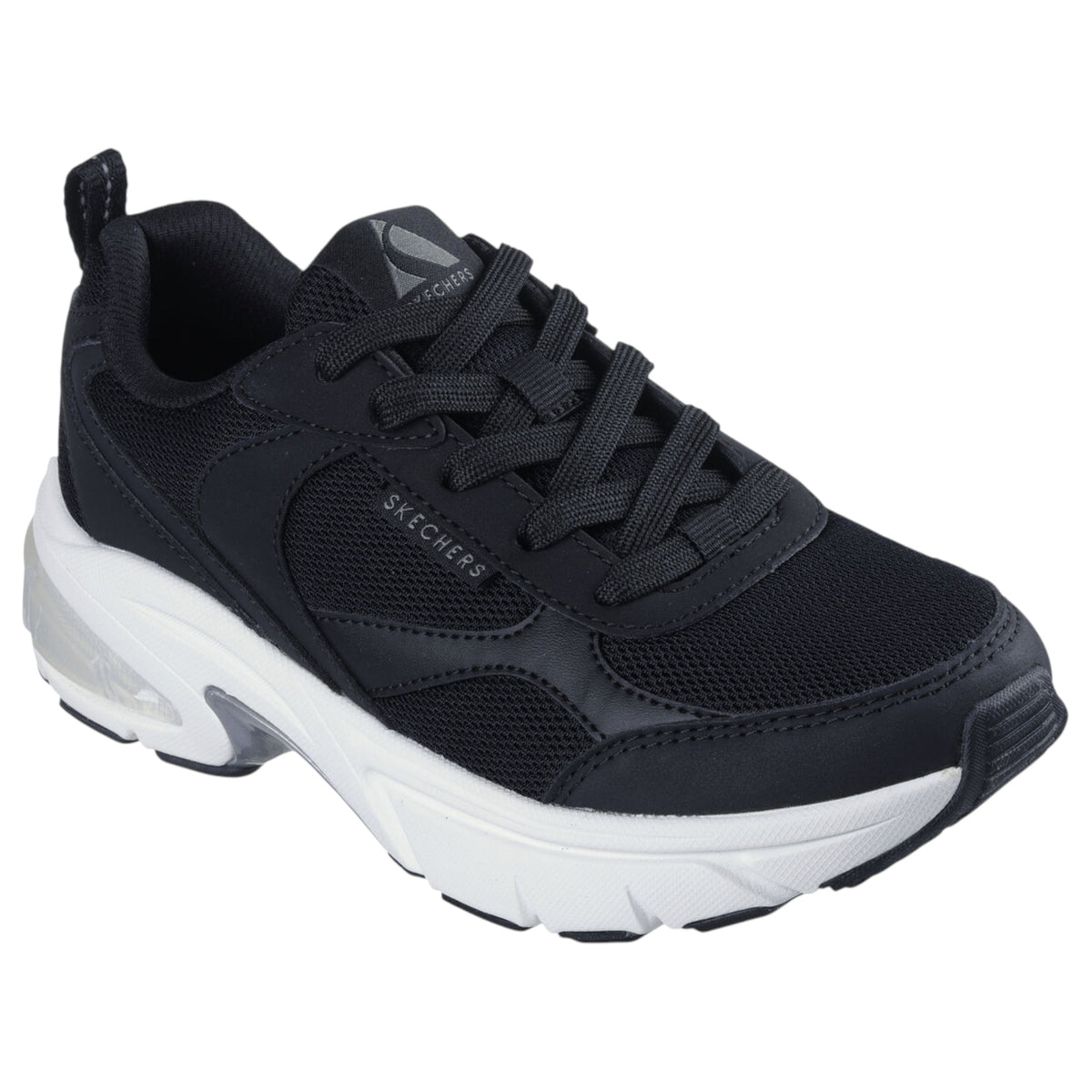 Womens Skechers Shadow - Stellar 180 Shoes Black
