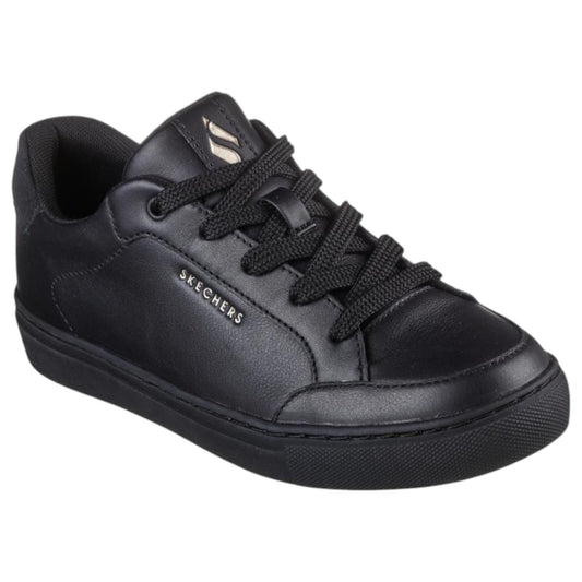 Womens Skechers Side Street Shoes Black/Black