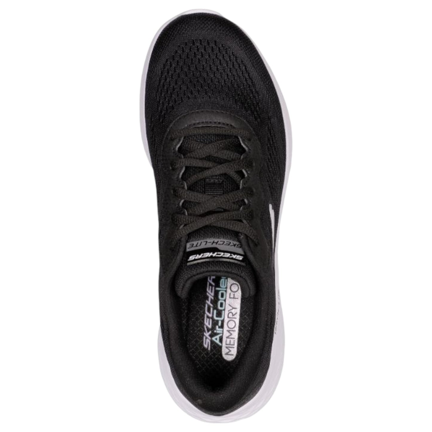 Womens Skechers Skech-Lite Pro - Perfect Time Shoes Black/White