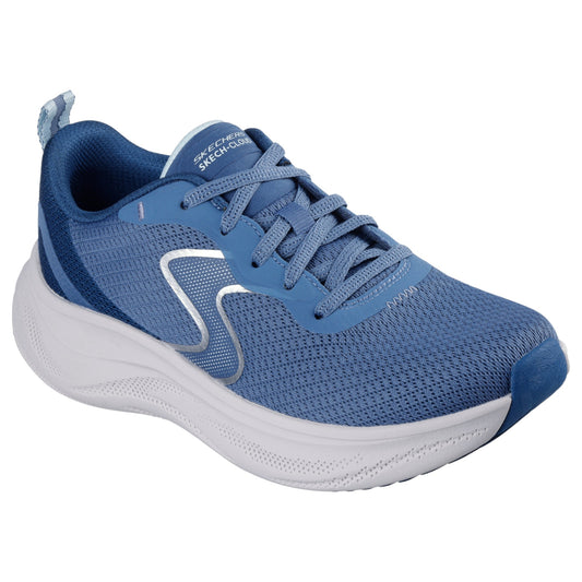 Womens Skechers Skech Cloud Athletic Shoes Blue/Navy