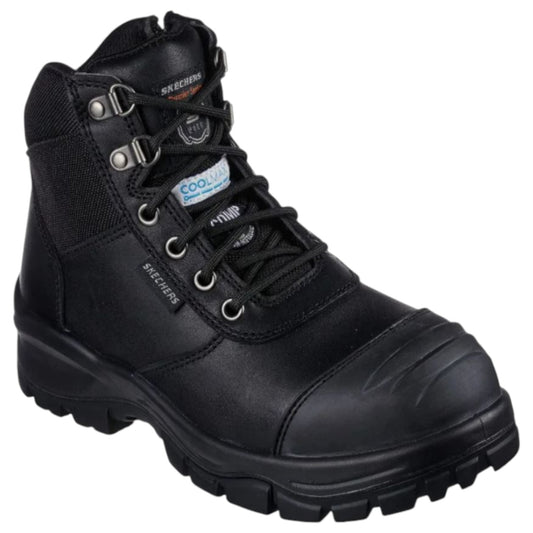 Unisex Adults Skechers Composite Toe Work Boot Boots Black