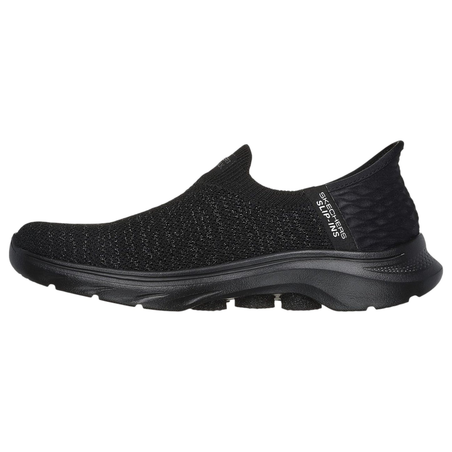 Womens Skechers Go Walk 7 - Springtime Shoes Black