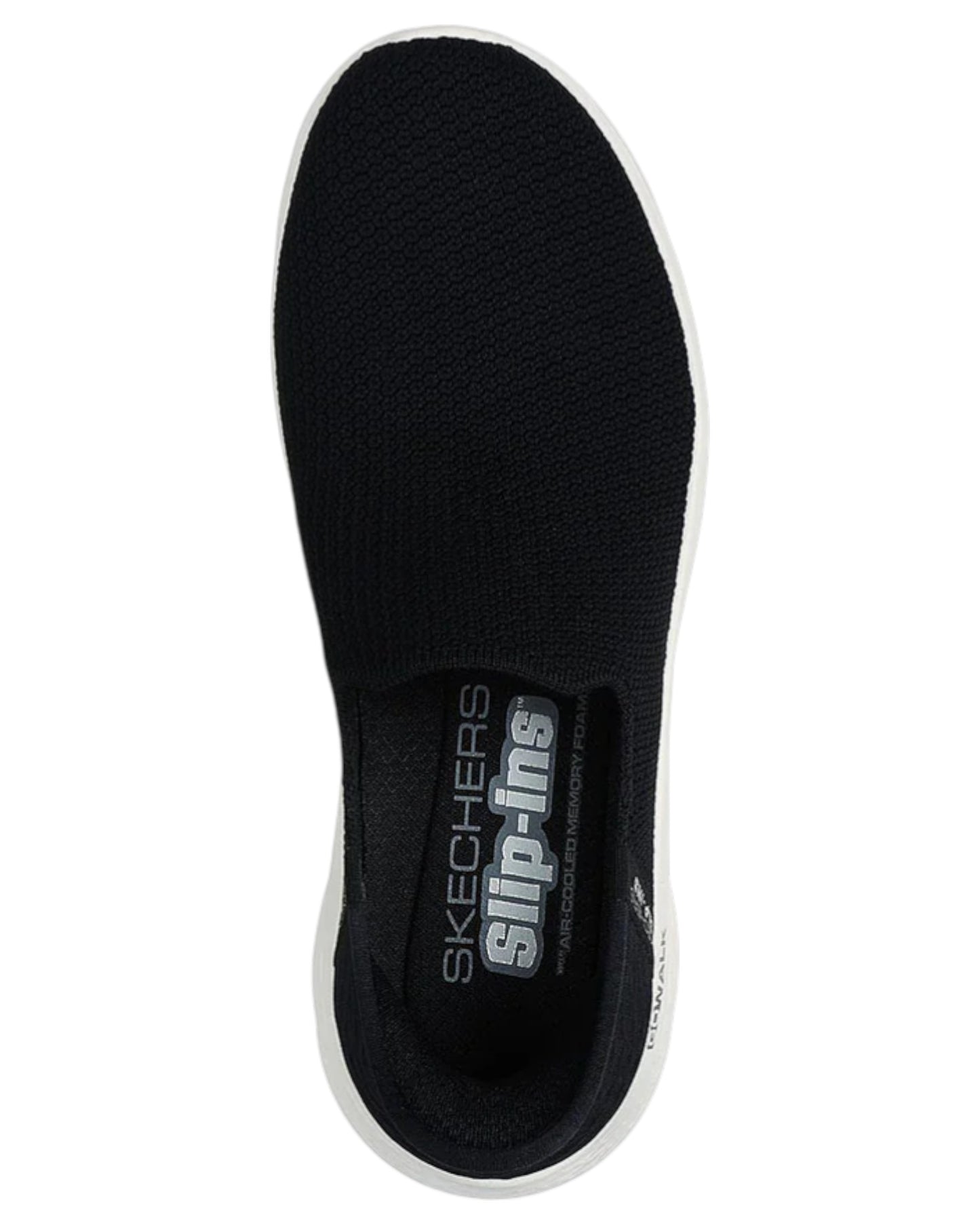 Womens Skechers Slip-ins: Go Walk Flex - Sunset View Shoes Black/White