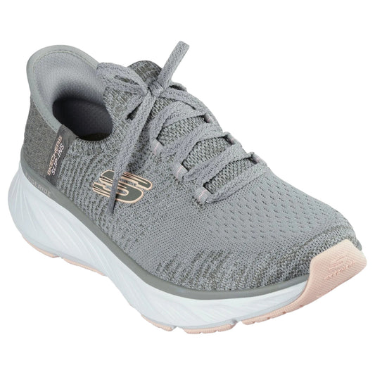 Womens Skechers Slip-Ins Relaxed Fit: Edgeride Shoes Grey