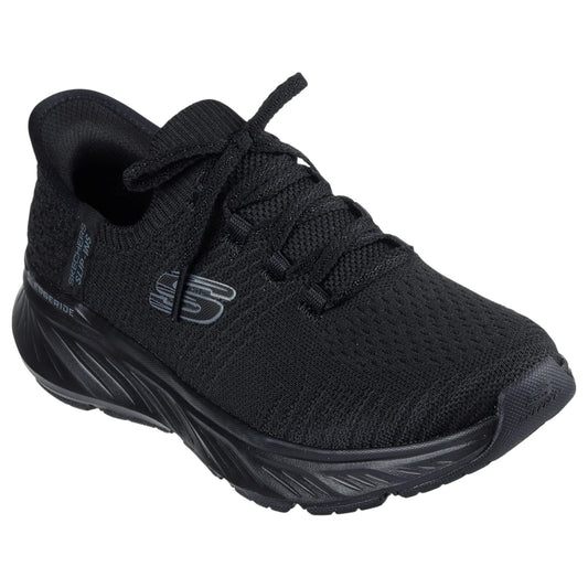 Womens Skechers Slip-Ins Relaxed Fit: Edgeride Shoes Black