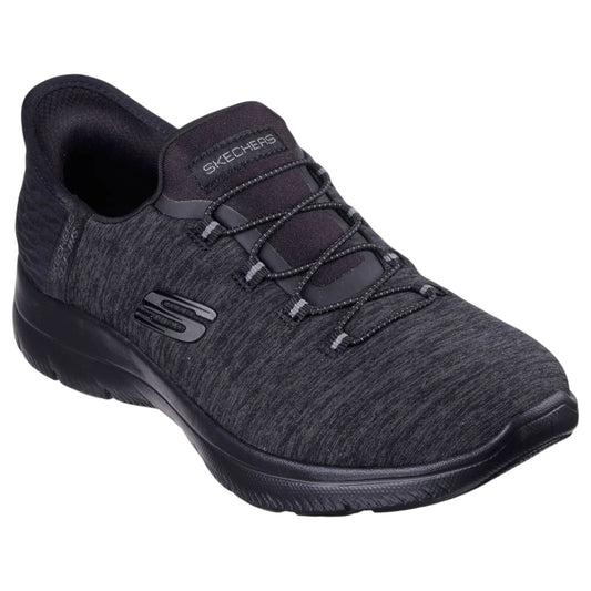Womens Skechers Slip-Ins: Summits - Dazzling Haze Shoes Black