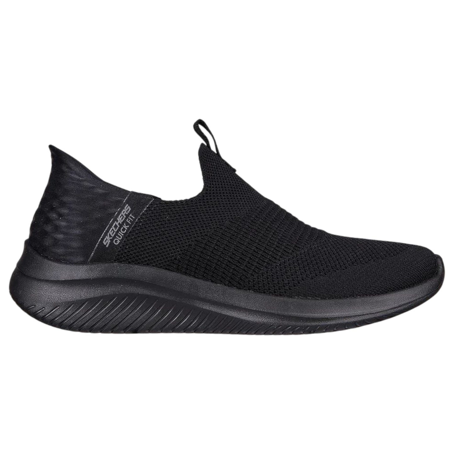 Womens Skechers Ultra Flex 3.0 - Cozy Streak Shoes Black