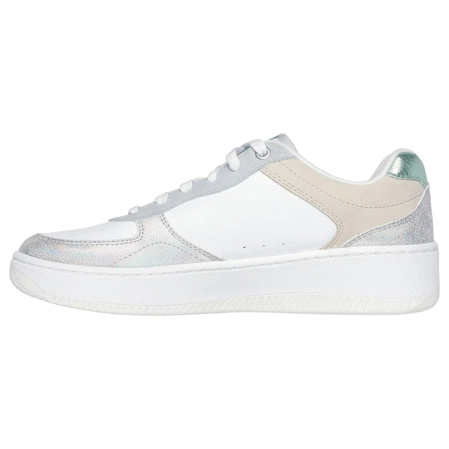 Womens Skechers Sport Court 2.0 - Pretty Factor Athletic Shoes White