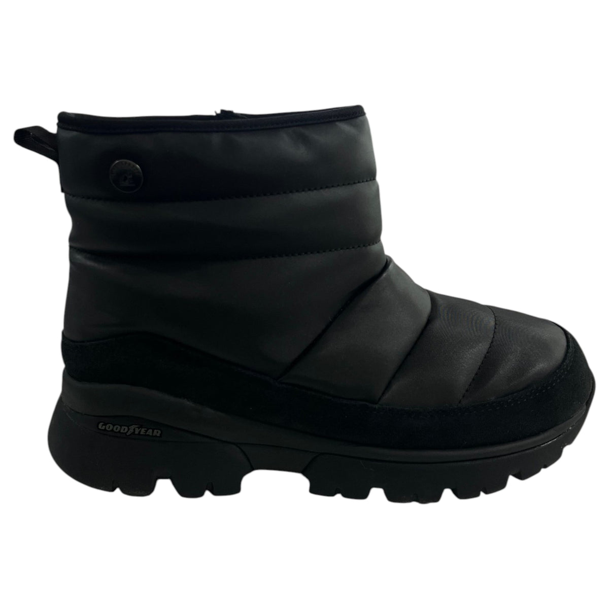 Womens Skechers Stormcrusher Boots Black Athletic Shoes
