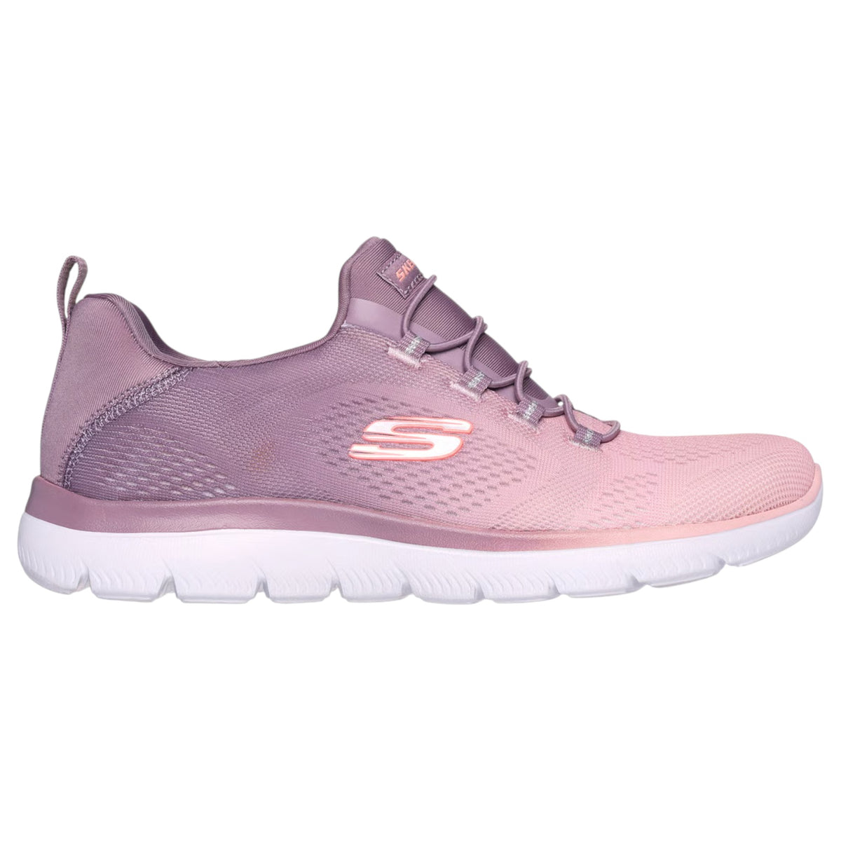 Womens Skechers Summits - Bright Charmer Light Mauve Athletic Shoes