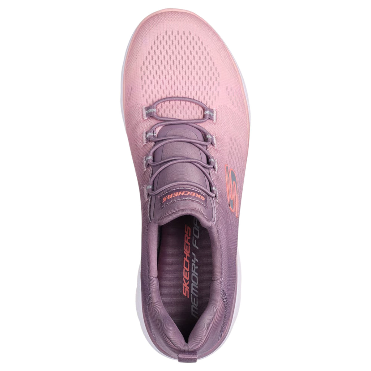 Womens Skechers Summits - Bright Charmer Light Mauve Athletic Shoes