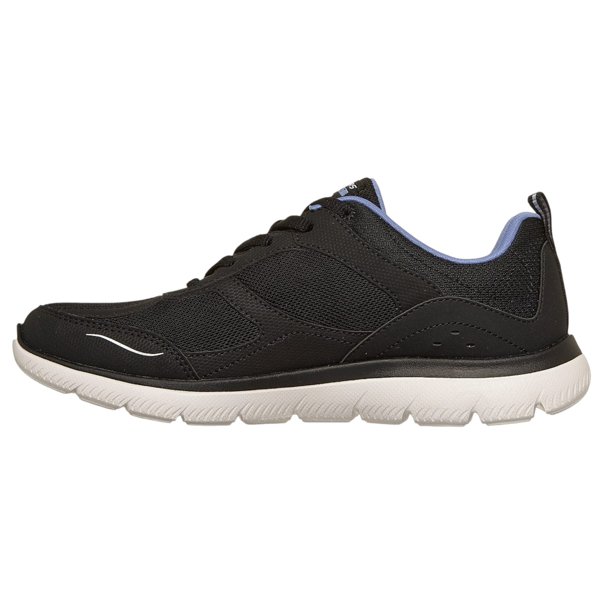 Womens Skechers Summits - True Flow Shoes Black/Blue