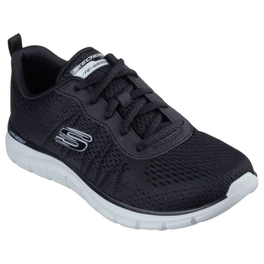 Womens Skechers Track - New Staple Shoes Black/White