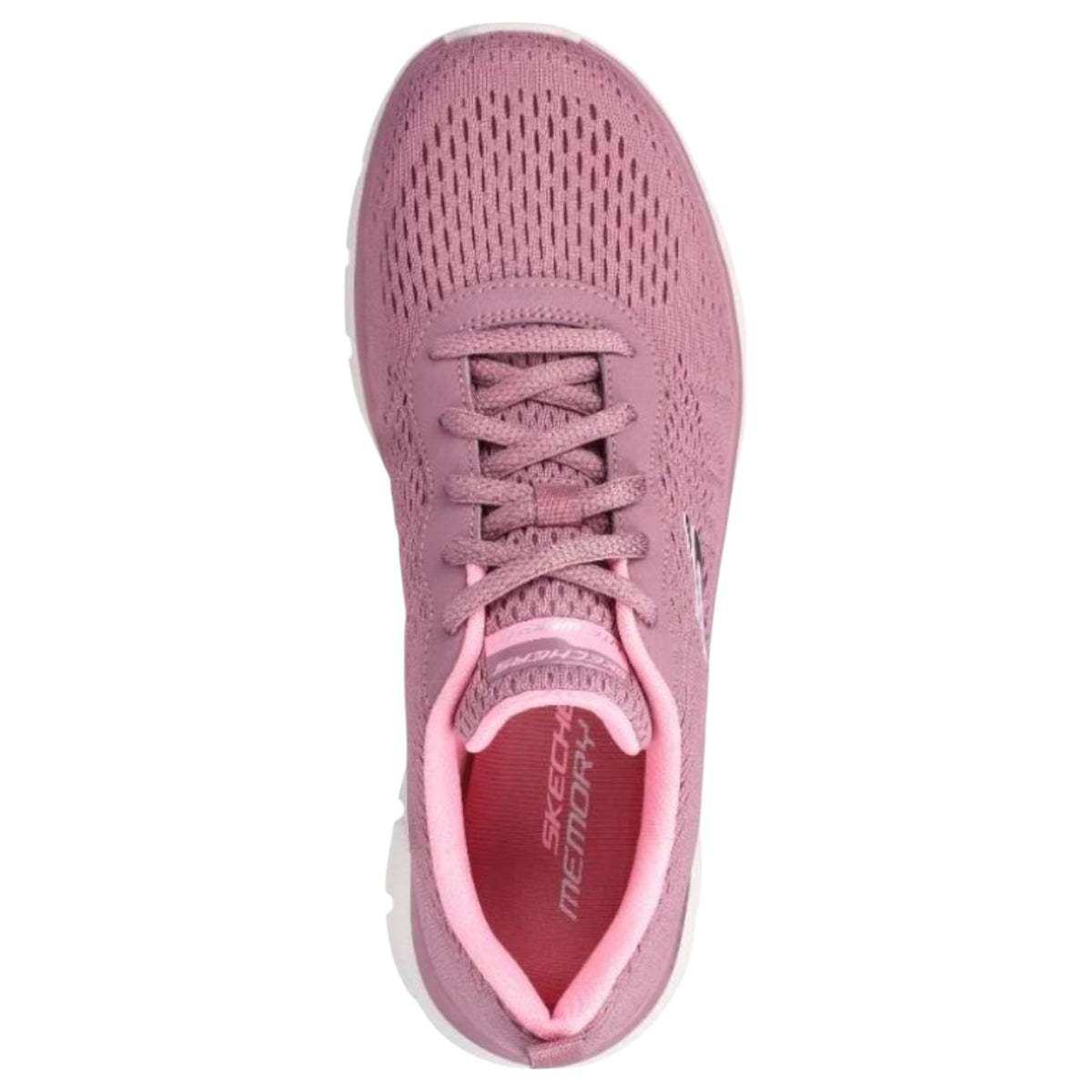 Womens Skechers Track - New Staple Shoes Dark Rose/Pink