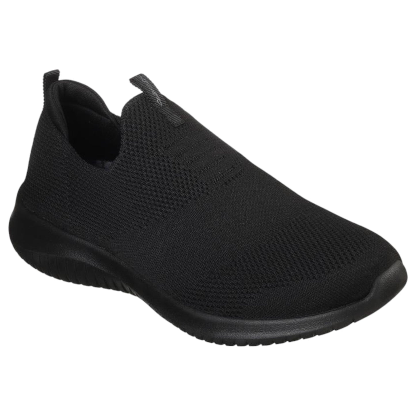 Womens Skechers Ultra Flex - First Take Wide Shoes Black/Black