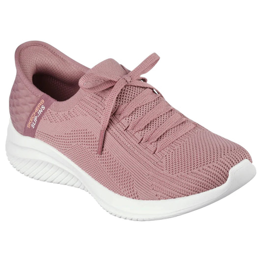 Womens Skechers Ultra Flex 3.0 - Brilliant Path Shoes Mauve