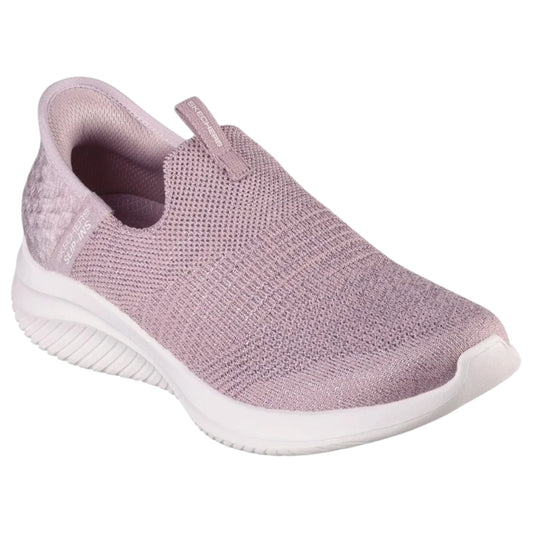 Womens Skechers Ultra Flex 3.0 - Smooth Step Shoes Mauve