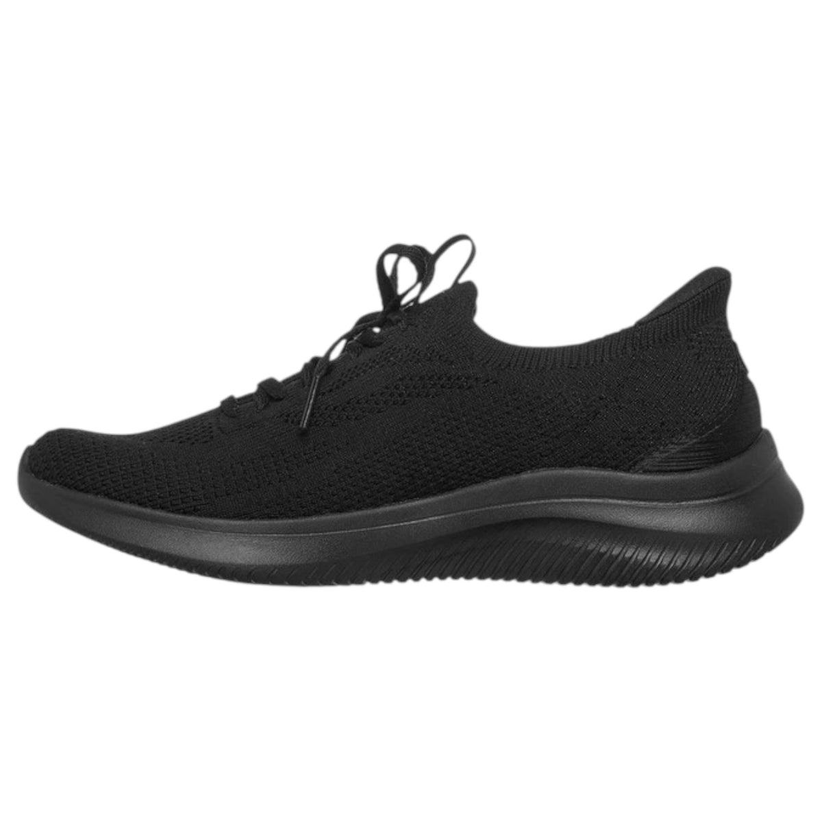 Womens Skechers Ultra Flex 4.0 Wide Fit Shoes Black