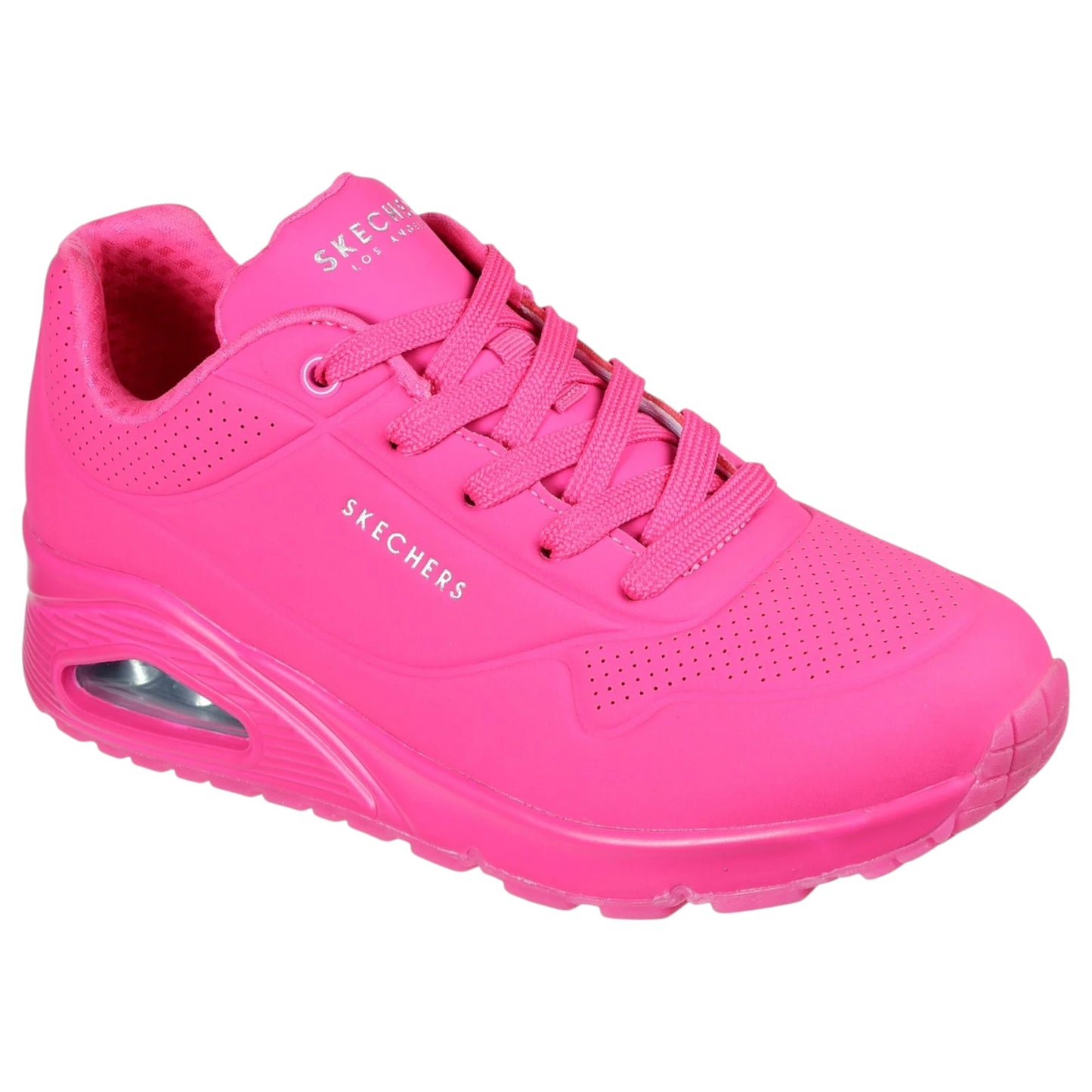 Womens Skechers Uno - Neon Nights Shoes Hot Pink