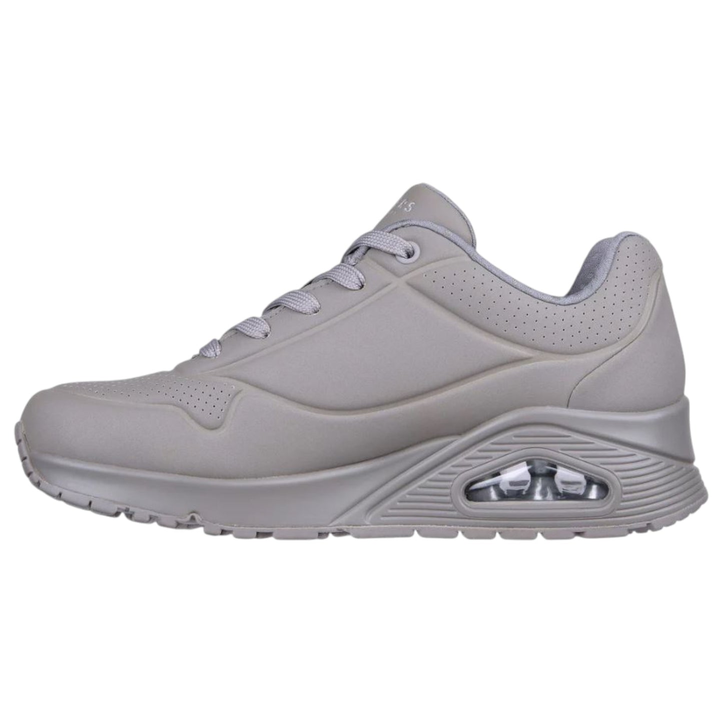 Womens Skechers Uno - Stand On Air Shoes Grey