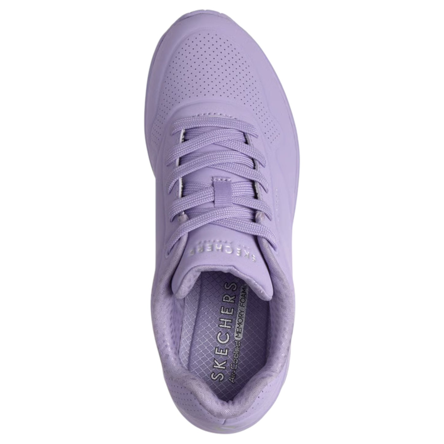 Womens Skechers Uno - Stand On Air Shoes Purple Lavender